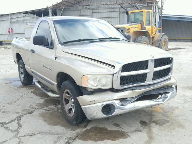 1D7HA16K05J548361 - 2005 DODGE RAM 1500 S GOLD photo 1