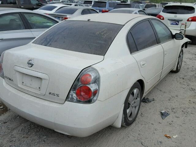 1N4AL11D75N911655 - 2005 NISSAN ALTIMA S/S WHITE photo 4