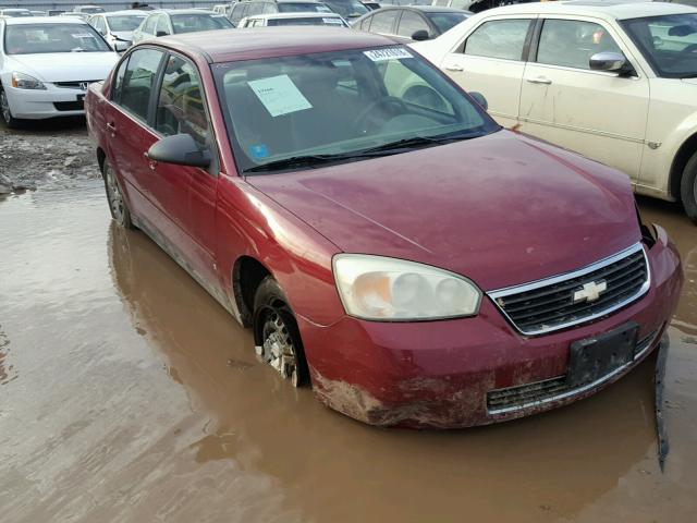 1G1ZS58F97F156755 - 2007 CHEVROLET MALIBU LS MAROON photo 1