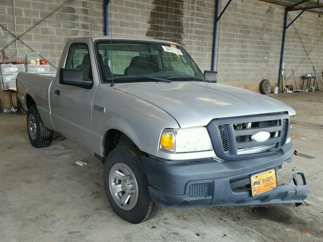 1FTYR10D77PA82571 - 2007 FORD RANGER GRAY photo 1