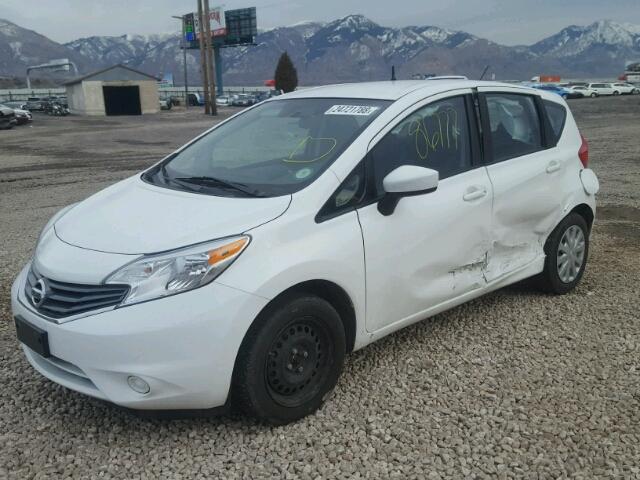 3N1CE2CP8FL406612 - 2015 NISSAN VERSA NOTE WHITE photo 2