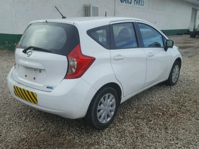 3N1CE2CP8FL406612 - 2015 NISSAN VERSA NOTE WHITE photo 4