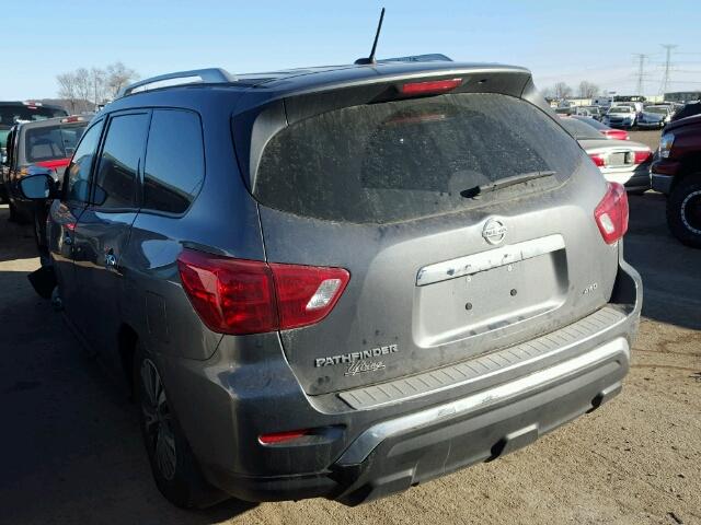 5N1DR2MM3HC695578 - 2017 NISSAN PATHFINDER GRAY photo 3