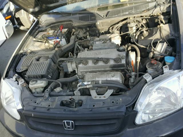 1HGEJ8242YL061931 - 2000 HONDA CIVIC EX Qara foto 7