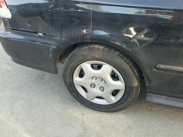 1HGEJ8242YL061931 - 2000 HONDA CIVIC EX Qara foto 9