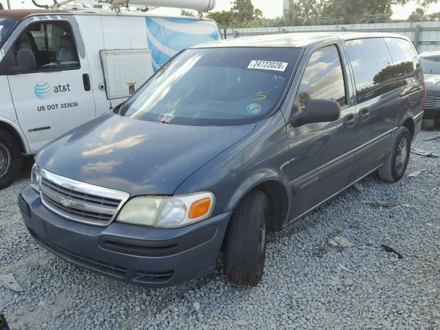 1GNDX03E84D254615 - 2004 CHEVROLET VENTURE GREEN photo 2