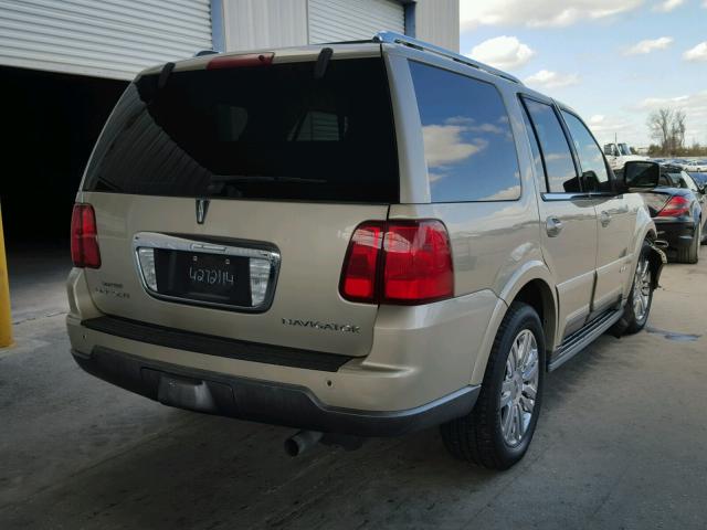 5LMFU27R94LJ30628 - 2004 LINCOLN NAVIGATOR BEIGE photo 4