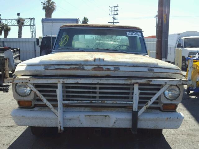 000000F25YRB40011 - 1967 FORD PICKUP TRU WHITE photo 9