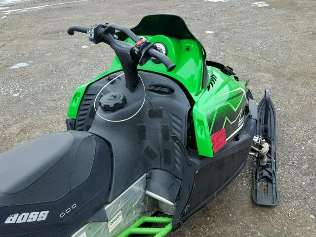 4UF09SNW59T107712 - 2009 ARCTIC CAT SNOWMOBILE GREEN photo 5
