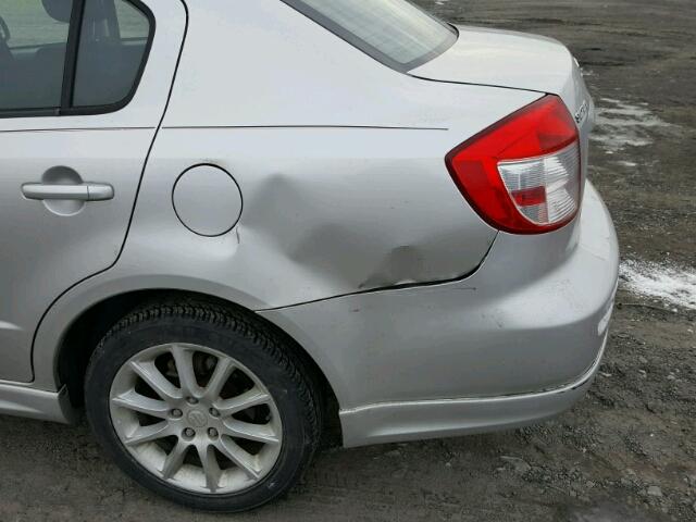 JS2YC415385105521 - 2008 SUZUKI SX4 CONVEN SILVER photo 9