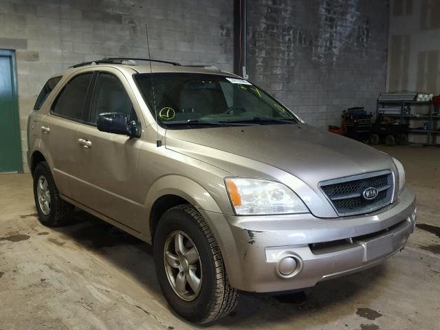 KNDJC733965520994 - 2006 KIA SORENTO EX GOLD photo 1