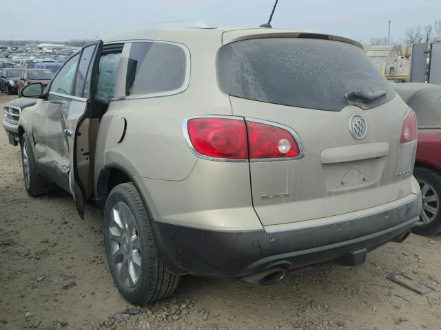 5GALRCED4AJ173260 - 2010 BUICK ENCLAVE CX CREAM photo 3