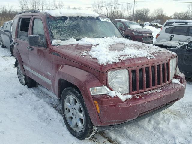 1C4PJMAK5CW216592 - 2012 JEEP LIBERTY SP RED photo 1