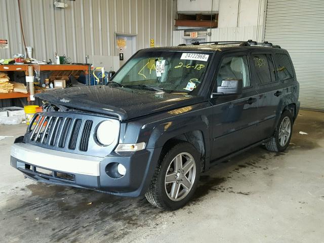 1J8FT48W97D399620 - 2007 JEEP PATRIOT LI CHARCOAL photo 2