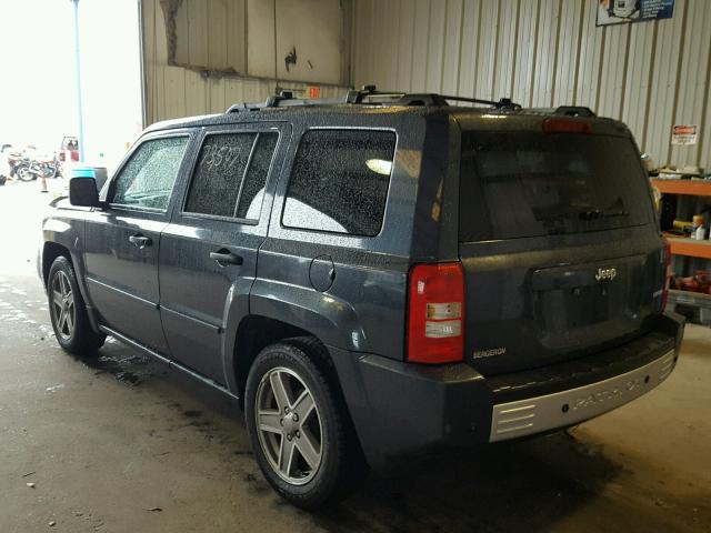 1J8FT48W97D399620 - 2007 JEEP PATRIOT LI CHARCOAL photo 3