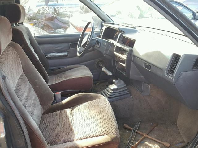 1N6SD11S9PC334472 - 1993 NISSAN TRUCK SHOR GRAY photo 5