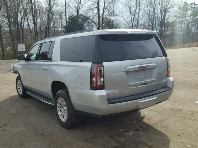 1GKS1HKC6FR229254 - 2015 GMC YUKON XL C SILVER photo 3