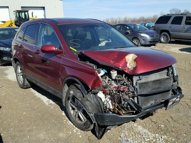 5J6RE4H79BL046861 - 2011 HONDA CR-V EXL RED photo 1