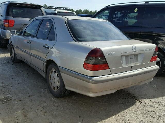 WDBHA24G9XA679613 - 1999 MERCEDES-BENZ C 230 GRAY photo 3