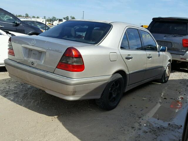 WDBHA24G9XA679613 - 1999 MERCEDES-BENZ C 230 GRAY photo 4