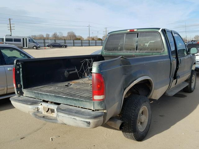 1FTNX21F52EB12587 - 2002 FORD F250 SUPER GREEN photo 4