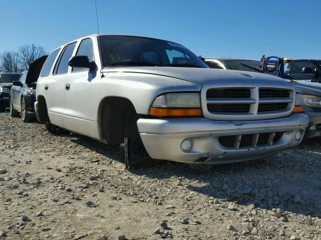 1B4HR38N22F154796 - 2002 DODGE DURANGO SP SILVER photo 1