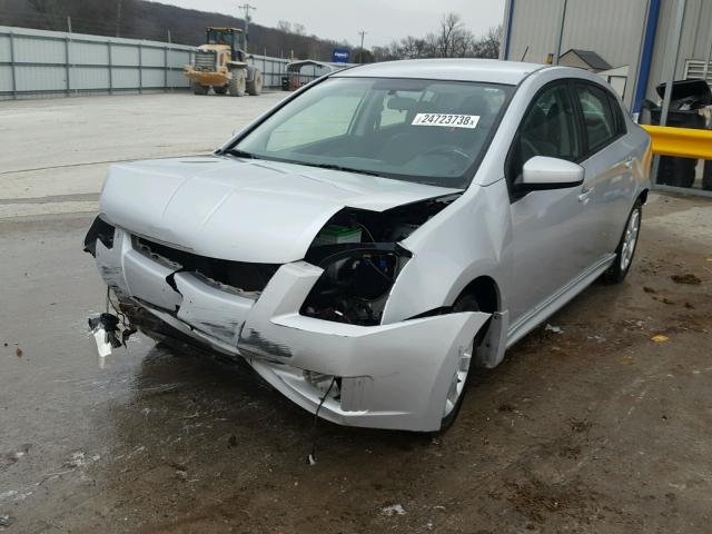 3N1AB6AP1AL676963 - 2010 NISSAN SENTRA 2.0 SILVER photo 2