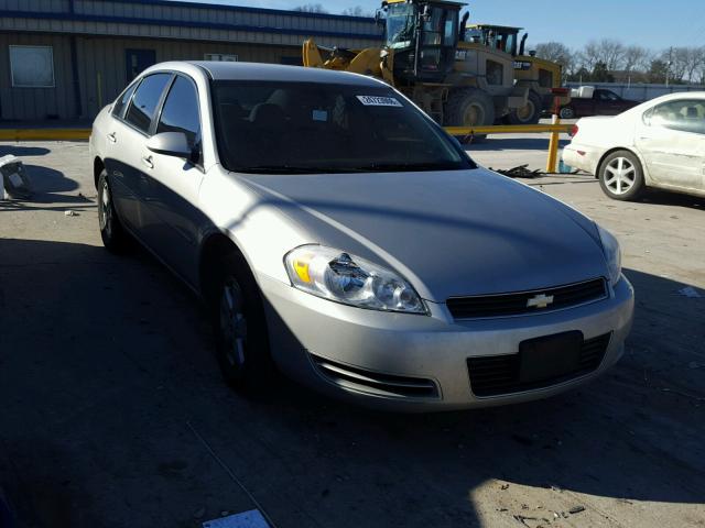 2G1WT55N489243260 - 2008 CHEVROLET IMPALA LT SILVER photo 1