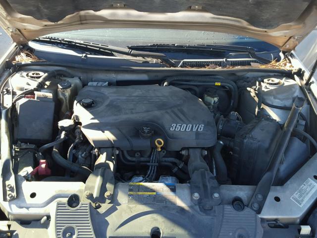 2G1WT55N489243260 - 2008 CHEVROLET IMPALA LT SILVER photo 7