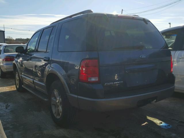 1FMDU74W14ZA41084 - 2004 FORD EXPLORER E BLUE photo 3