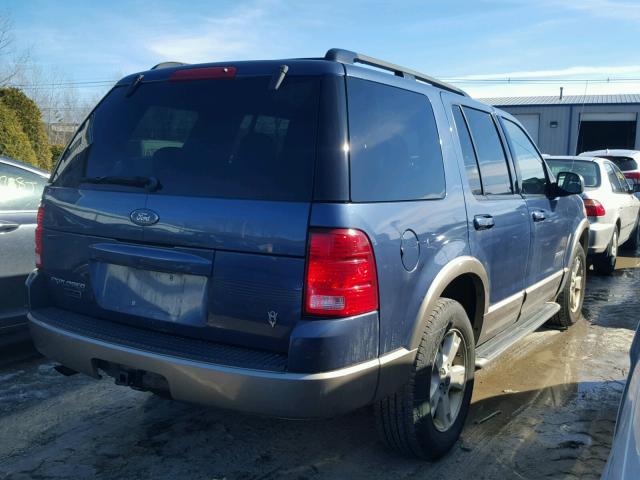 1FMDU74W14ZA41084 - 2004 FORD EXPLORER E BLUE photo 4