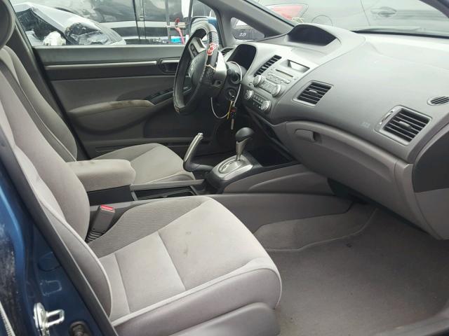 1HGFA16807L084700 - 2007 HONDA CIVIC EX ლურჯი ფოტო 5