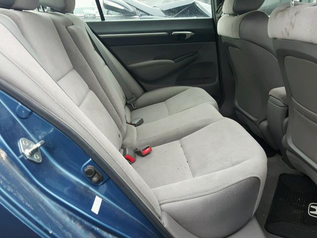 1HGFA16807L084700 - 2007 HONDA CIVIC EX ლურჯი ფოტო 6