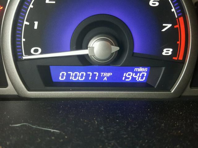 1HGFA16807L084700 - 2007 HONDA CIVIC EX ლურჯი ფოტო 8
