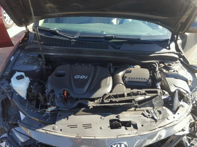 5XXGM4A72EG303762 - 2014 KIA OPTIMA LX BROWN photo 7