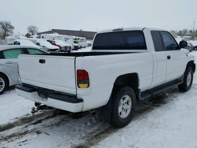 1B7HF13Z61J206937 - 2001 DODGE RAM 1500 WHITE photo 4