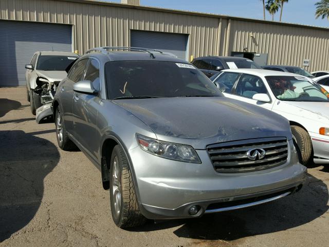 JNRBS08W56X402043 - 2006 INFINITI FX45 SILVER photo 1