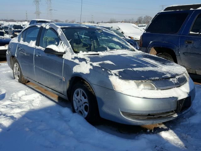 1G8AJ52FX3Z148778 - 2003 SATURN ION LEVEL BLUE photo 1