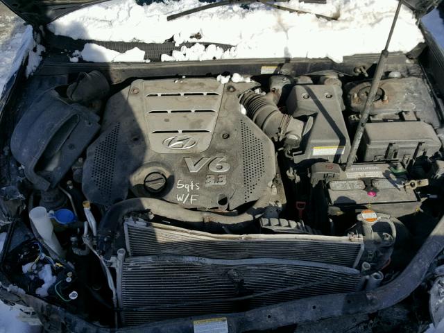 5NPEU46FX6H048100 - 2006 HYUNDAI SONATA GLS BLUE photo 7