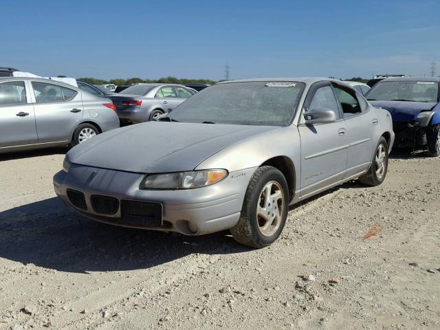 1G2WJ52K6WF255457 - 1998 PONTIAC GRAND PRIX SILVER photo 2