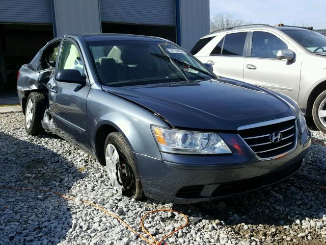 5NPET46C09H542429 - 2009 HYUNDAI SONATA GLS BLUE photo 1