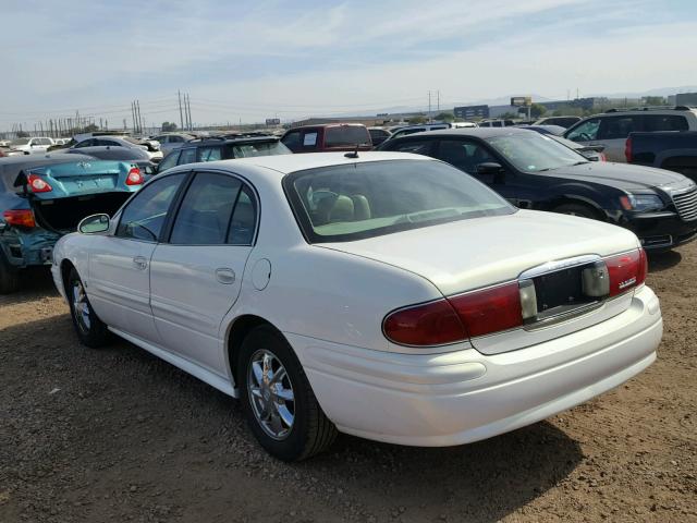 1G4HR54K65U250937 - 2005 BUICK LESABRE LI WHITE photo 3