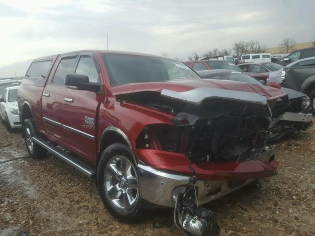 1C6RR7TM9ES319081 - 2014 RAM 1500 SLT MAROON photo 1