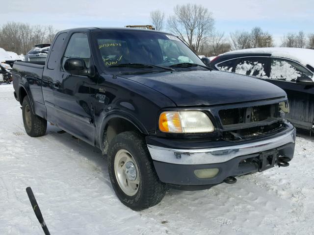 1FTRX18W01NA04684 - 2001 FORD F150 BLACK photo 1