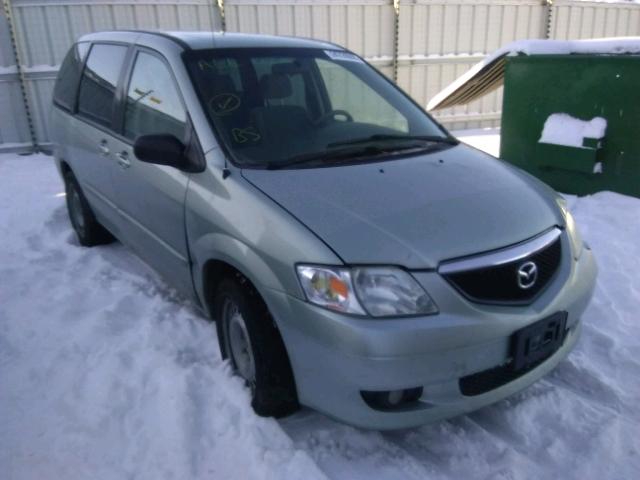 JM3LW28J230361620 - 2003 MAZDA MPV WAGON GREEN photo 1