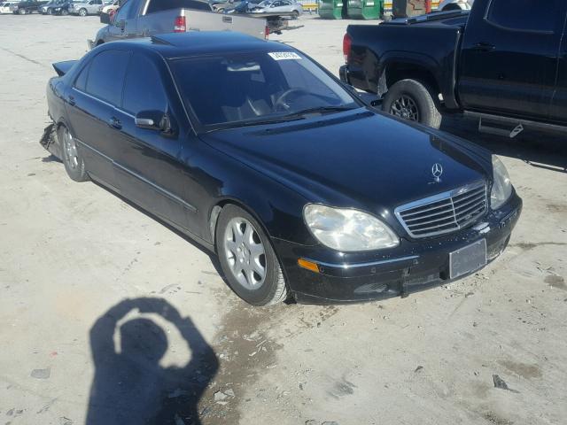 WDBNG75J6YA069386 - 2000 MERCEDES-BENZ S 500 BLACK photo 1