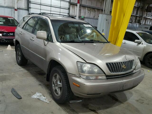 JT6HF10U4Y0137178 - 2000 LEXUS RX 300 GOLD photo 1