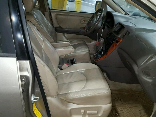 JT6HF10U4Y0137178 - 2000 LEXUS RX 300 GOLD photo 5