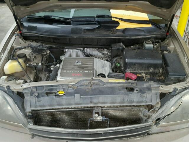 JT6HF10U4Y0137178 - 2000 LEXUS RX 300 GOLD photo 7