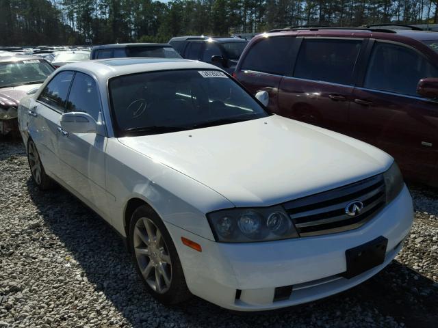 JNKAY41E04M401463 - 2004 INFINITI M45 WHITE photo 1